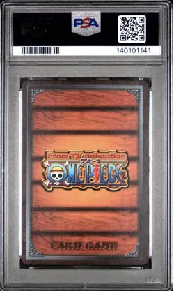 PSA 9 2004 BANDAI ONE PIECE CCG JAPANESE THE GOLDEN CITY IN THE SKYUSOPP C13 - Image 2