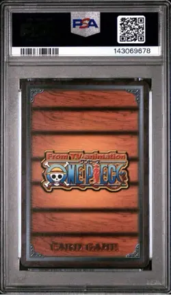 PSA 9 2004 BANDAI ONE PIECE CCG JAPANESE THE GOLDEN CITY IN THE SKY ZORO C11 - Image 2