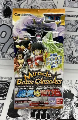 2013 One Piece Miracle Battle Carddass Punk Hazard OP15 Booster Pack Sealed JP - Image 1