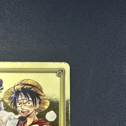 Luffy Aokiji 2005 SH-W01 One Piece Card Game Gold Card Japanese Vintage Bandai - Image 5