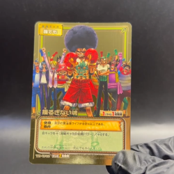 Luffy 2004 TD-W02 One Piece Card Game Gold Card Japanese Vintage Bandai - Image 2