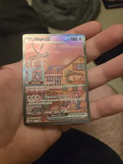 Mew EX 053 Scarlet & Violet Promo Holo Pokemon TCG Card - Image 1