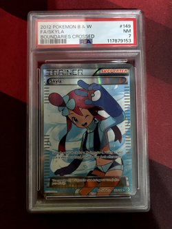 Pokemon 2012 PSA 7 NM Skyla Boundaries Crossed Card 149 - Image 1