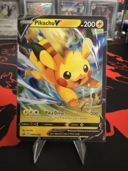 Pikachu V SWSH285 SWSH: Sword & Shield Promo Cards Holo - Image 1