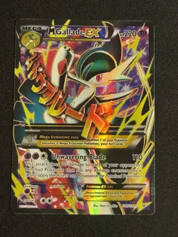 Pokemon TCG M Gallade EX Full Art Holo Rare Card 100/108 Roaring Skies LP+ - Image 1