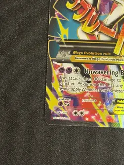Pokemon TCG M Gallade EX Full Art Holo Rare Card 100/108 Roaring Skies LP+ - Image 5