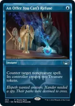 An Offer You Can't Refuse -Foil Light Play MTG - Image 1