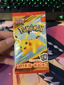 [US SELLER] Pikachu 020/M-P McDonald's Promo Card Pack - Pokemon Japanese MEGA - Image 1