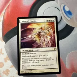 MTG Magic the Gathering Celestial Mantle (6/280) Zendikar NM - Image 2