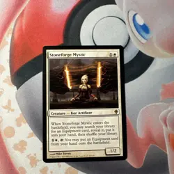 Wizards Stoneforge Mystic Rare Creature Worldwake White Magic: The Gathering - Image 2