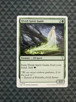 MTG Elvish Spirit Guide #0068 White Border Uncommon Mystery Booster 2 (MB2) - Image 1