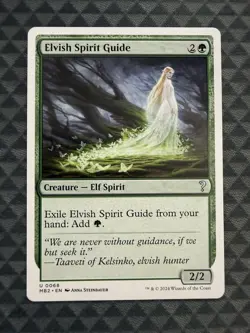 MTG Elvish Spirit Guide #0068 White Border Uncommon Mystery Booster 2 (MB2) - Image 3