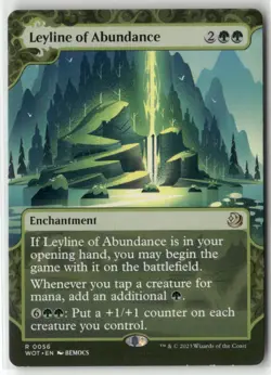 Leyline of Abundance Normal R Wilds of Eldraine: Enchanting Tales 56 NM - Image 1