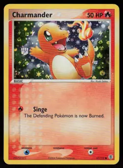 Charmander 57/112 Common FireRed & LeafGreen Pokemon Moderately Played - Image 1