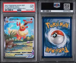 2021 Pokemon Flareon VMAX #SWSH180 Premium Collection Promo PSA 9 Mint - Image 3