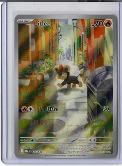 Pokemon TCG Mega Evolutions Litleo Illustration Rare 139/132 - Image 1