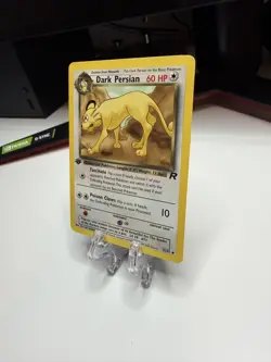 Dark Persian 42/82 1st Edition Team Rocket Non Holo Pokemon Card - Image 3