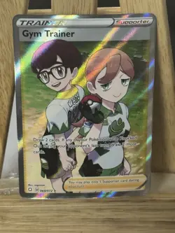 Gym Trainer 068/072 Ultra Rare Shining Fates Pokemon Near Mint NM - Image 1