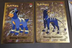 HOUNDOUR X HOUNDOOM LOT - POKEMON SHINY INFINITY HOLO - Image 2
