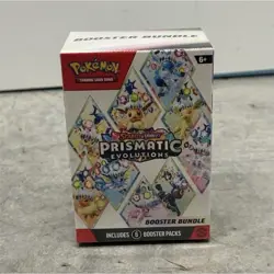 Pokemon Prismatic Evolutions Booster Bundle - 6 Packs - Image 1