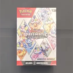 Pokemon TCG Scarlet & Violet—Prismatic Evolutions Booster Bundle 6 Packs Age 6+ - Image 1