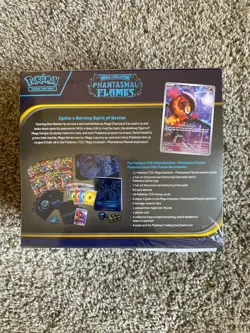 Pokemon TCG Phantasmal Flames Pokemon Center ETB Elite Trainer Box Sealed Torn - Image 2