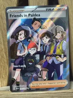 Friends in Paldea 137/131 Pokemon Prismatic Evolutions Ultra Rare NEAR MINT NM - Image 1