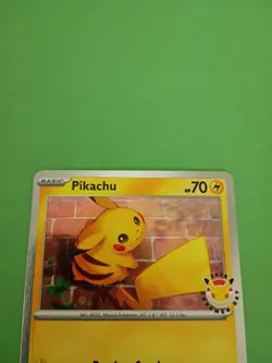 Pikachu 051/162 2026 Pokemon Day Stamped Promo 30th Anniversary (Near Mint) - Image 3