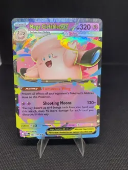 Pokemon TCG Mega Clefable EX 031/088 Perfect Order Holo Rare Near Mint - Image 1