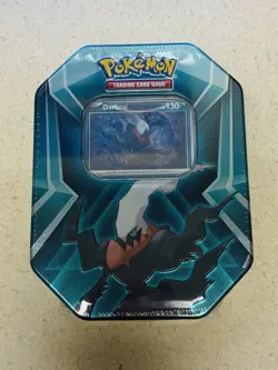 New Pokemon TCG: Darkrai Triple Whammy Collector's Tin - Factory Sealed - Image 1