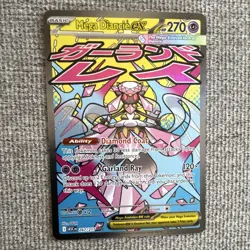 Pokemon Company Mega Diancie EX 267/217 Secret Rare Full Art Holo EX XY 2015 EN - Image 1