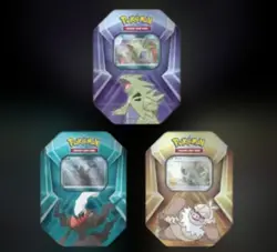 Tyranitar Triple Whammy Collectors Tin With 3 pks- Pokemon TCG - Factory Sealed - Image 1