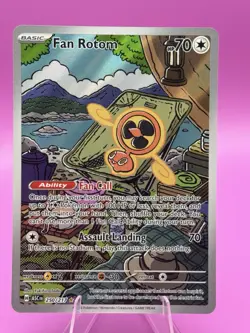 Pokemon TCG Fan Rotom 250/217 IR Ascended Heroes Evolution NM PACK FRESH - Image 1