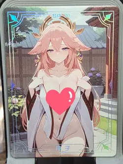 Yae Miko Under The Nightgown Card Goddess Story Anime Waifu SP SP-30 - Image 1