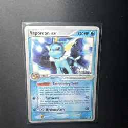 Vaporeon ex – EX Delta Species 110/113 – Holo Rare – 2005 Pokemon TCG - Image 1