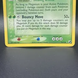 Pokemon Meganium 9/115 Unseen Forces 2005 Reverse Holo LP - Image 3