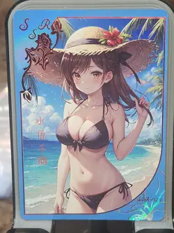 Chizuru Mizuhara Beautiful Lady Card Goddess Story Anime Waifu SSR SSR-024 - Image 1