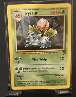 Ivysaur 044/130 Base Set 2 Uncommon Normal MP/HP Pokemon - Image 1