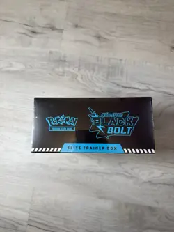Pokemon TCG Black Bolt Elite Trainer Box ETB New Sealed - Image 4