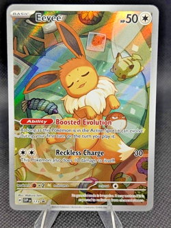 Eevee #173 Prismatic Evolutions ETB Promo Black Star SVP 2025 Pokemon NM - Image 1