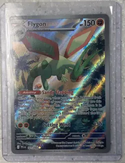 Pokemon Flygon 101/094 Me02: Phantasmal Flames Illustration Rare Holo Eng - Image 1