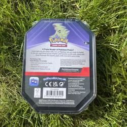 Pokemon TCG: Tyranitar Triple Whammy Collectors Tin - Factory Sealed - Image 2