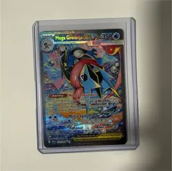 Mega Greninja EX 116/086 XY BREAKpoint Full Art Holo Ultra Rare Pokemon TCG - Image 1