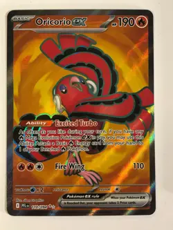 Pokemon TCG Phantasmal Flames Full Art Oricorio EX 110/094 Near Mint - Image 1