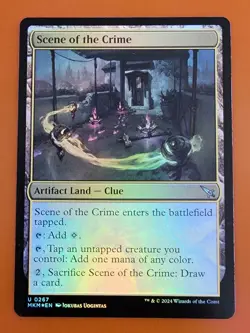 1x Scene of the Crime | FOIL | Murders at Karlov Manor | MTG Magic Cards - Image 1