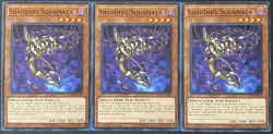 Shaddoll Squamata SDSH-EN006 Shaddoll Showdown 1st Edition (x3) Yugioh - Image 1