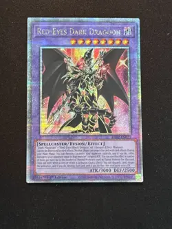 Yu-Gi-Oh! TCG Red-Eyes Dark Dragoon RA02-EN021 Quarter Century SR NM/M - 1st Ed. - Image 1