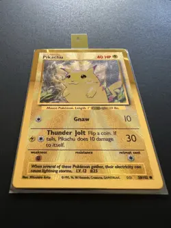 Pikachu - Celebrations Metal Card 058/102 Promo MCAP - Image 1
