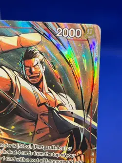 One Piece Carrying On His Will Monkey D Garp OP13-016 Alternate Alt Art NM - Image 4