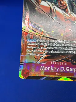 One Piece Carrying On His Will Monkey D Garp OP13-016 Alternate Alt Art NM - Image 5